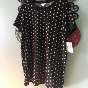 Lularoe 2X Liv with skulls